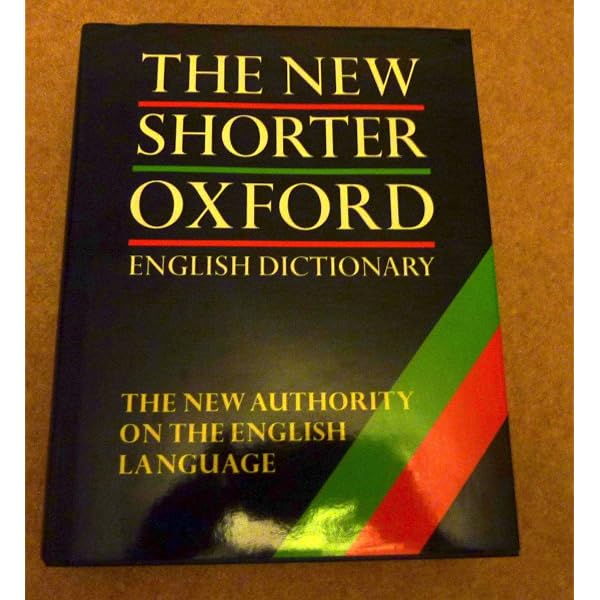 Amazon.in: Buy Shorter Oxford English Dictionary - 2 Vol. Set Book